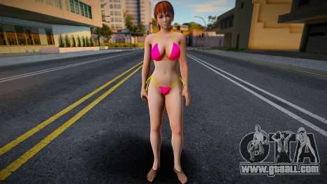 Kasumi Bikini 1 for GTA San Andreas