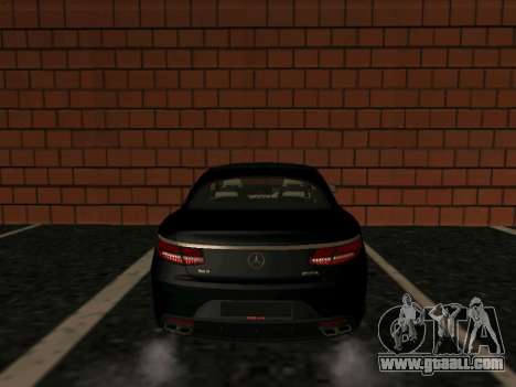 Mercedes-Benz S63 AMG (W222) coupe for GTA San Andreas