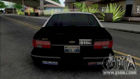 Chevrolet Caprice 1993 LAPD GND for GTA San Andreas