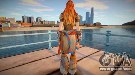 Aloy skin for GTA San Andreas