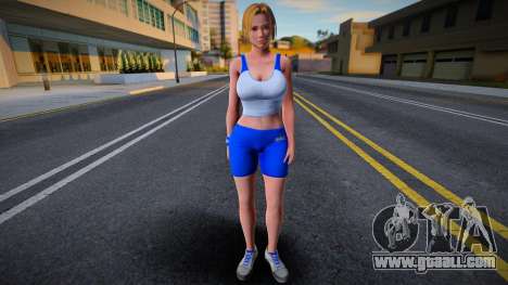Tina Costume Training for GTA San Andreas