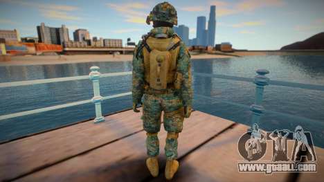 Call Of Duty Modern Warfare - Woodland Marines 1 for GTA San Andreas