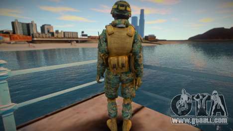 Call Of Duty Modern Warfare - Woodland Marines 8 for GTA San Andreas