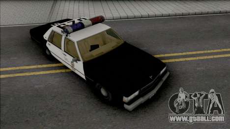 Chevrolet Caprice 1989 LAPD for GTA San Andreas