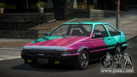 Toyota Corolla AE86 Qz PJ8 for GTA 4