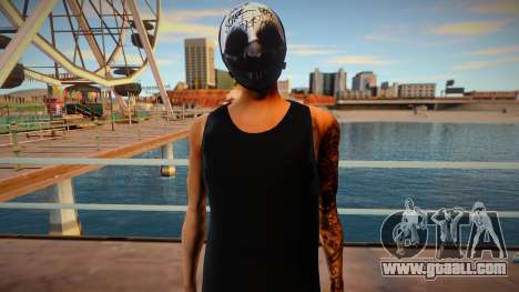 Gangstar mask for GTA San Andreas