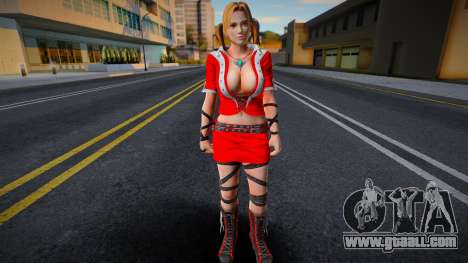 Dead Or Alive 5 - Tina Armstrong (Costume 4) 2 for GTA San Andreas