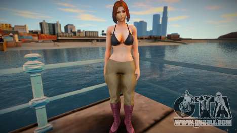 KOF Soldier Girl Different for GTA San Andreas