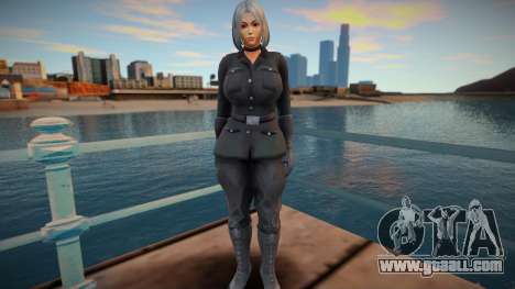 KOF Soldier Girl Different 6 - Black 2 for GTA San Andreas