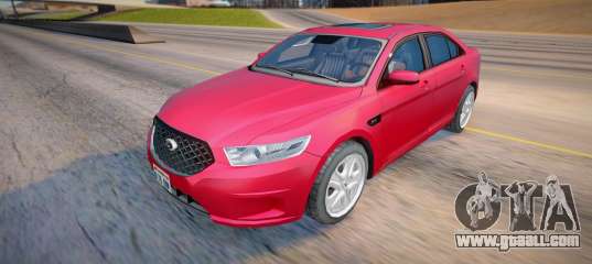 2013 Ford Taurus Civil (Low Poly)
