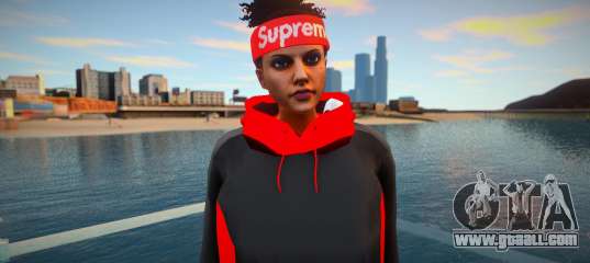 GTA Online Skin Ramdon Female Samira Big Afro 1