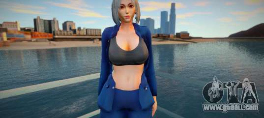 KOF Soldier Girl Different - Blue 6