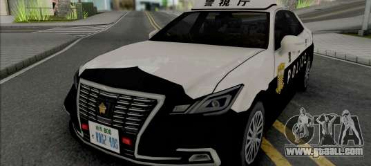 Toyota Crown Royal Saloon 2016 Patrol Car