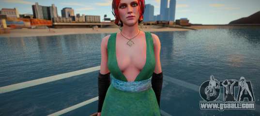 Tress Long Green Dress