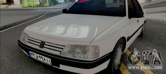Peugeot 405 GLX (Open Trunk)