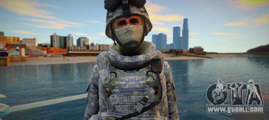 Call Of Duty Modern Warfare 2 - Army 6 For Gta San Andreas