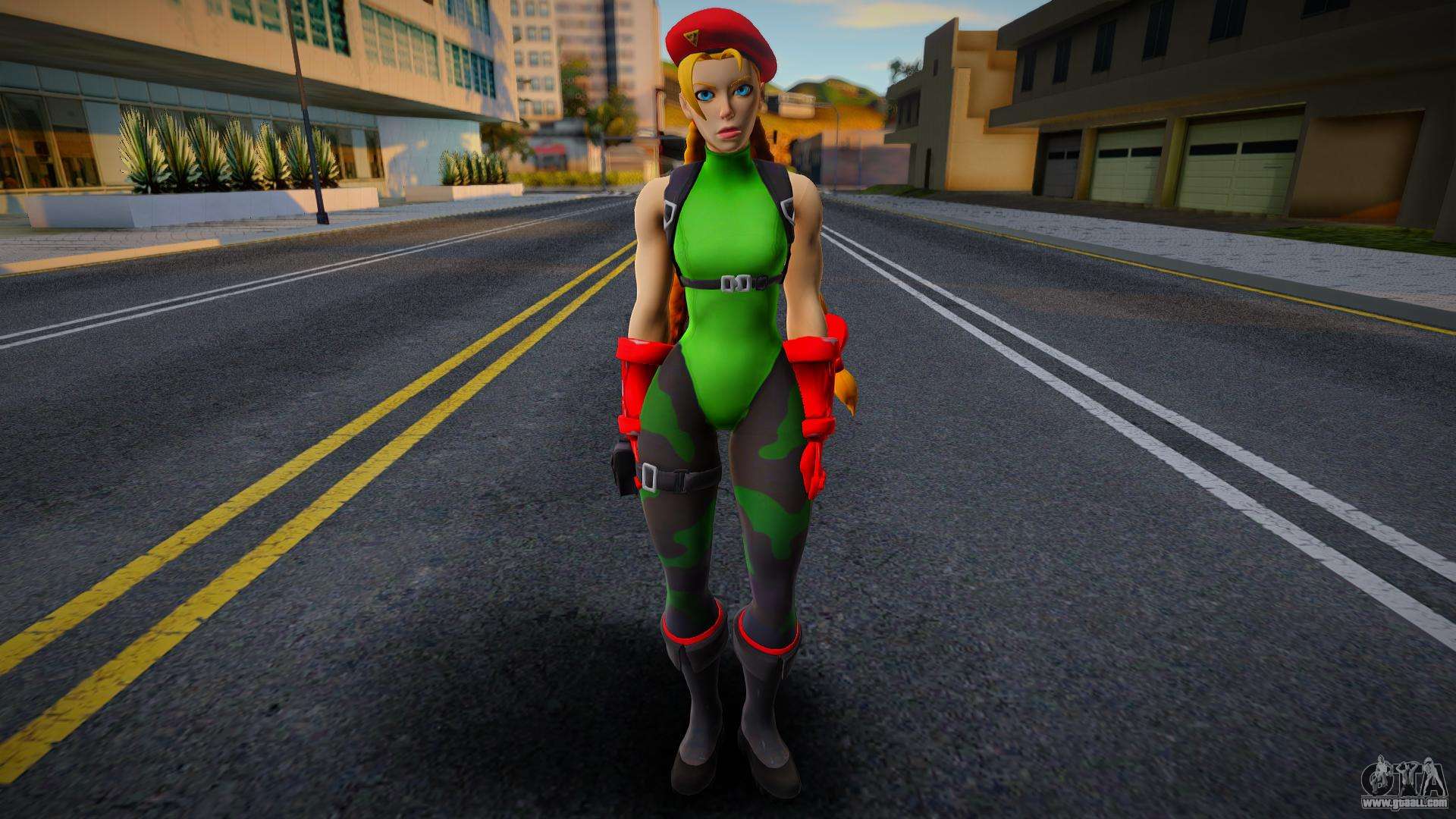 Download Fortnite Cammy White for GTA San Andreas
