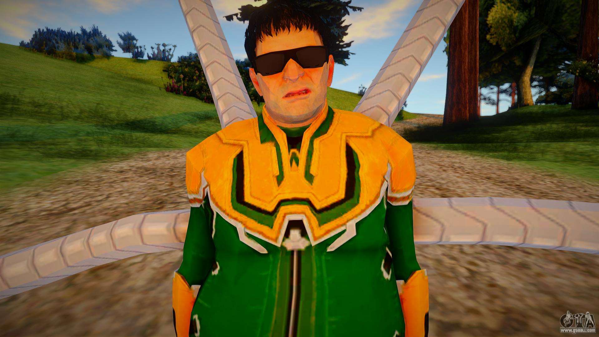 Doctor Octopus ped image - GTA San Andreas Marvel Spider man Mod