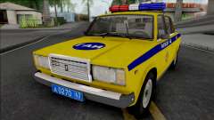 VAZ-2107 TRAFFIC POLICE Samara region for GTA San Andreas