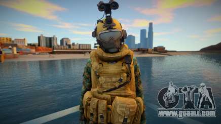 Call Of Duty Modern Warfare Woodland Marines 11 for GTA San Andreas