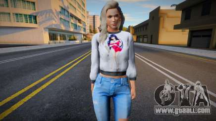 Sarah Bryant v3 (good skin) for GTA San Andreas