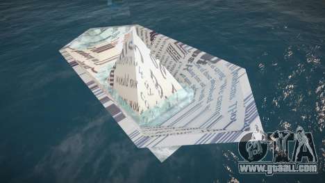 Paper Boat for GTA San Andreas