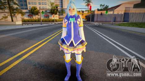 Marie cosplay: Aqua-Sama from Konosuba for GTA San Andreas