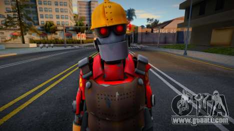 RED Robot Engineer from Team Fortress 2 for GTA San Andreas