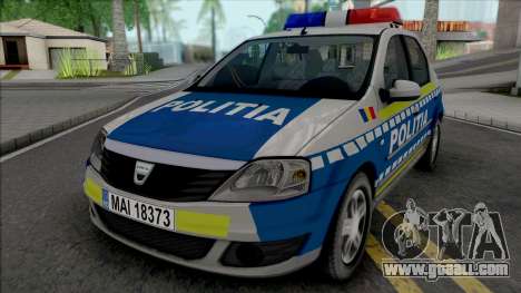 Dacia Logan Politia Romana for GTA San Andreas