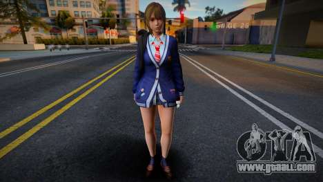 DOAXVV Misaki - Autumn School Wear 2 for GTA San Andreas