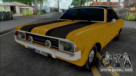 Opel Commodore A Coupe 1969 for GTA San Andreas