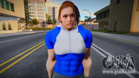 Jill Valentine bigger (from RE3 remake) for GTA San Andreas
