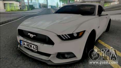 Ford Mustang 5.0 Fastback for GTA San Andreas