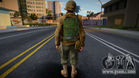 Call of Duty 2 American Soldiers 1 for GTA San Andreas