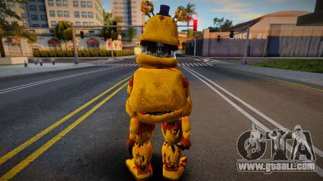 Nightmare Fredbear for GTA San Andreas