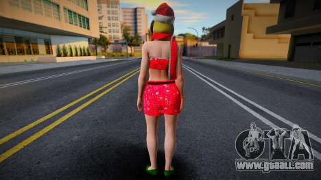 Tina Armstrong Berry Burberry Christmas 3 for GTA San Andreas