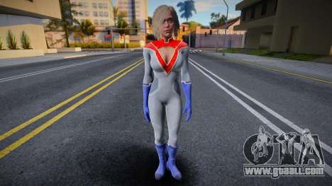 Power Girl (good skin) for GTA San Andreas