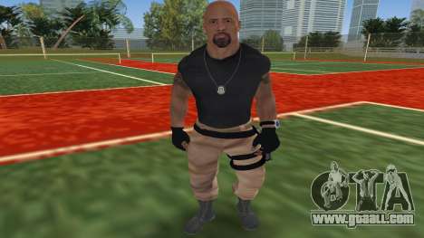 Dwayne Johnson from Fast 5 for GTA Vice City