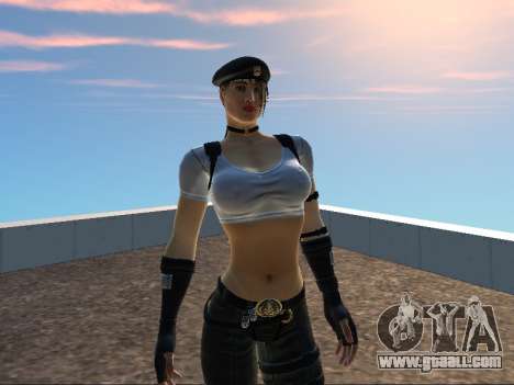Sonya Blade from Mortal Kombat vs DC for GTA San Andreas