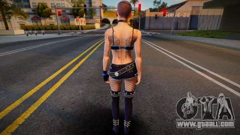 Claire Stripper no coat and blady for GTA San Andreas
