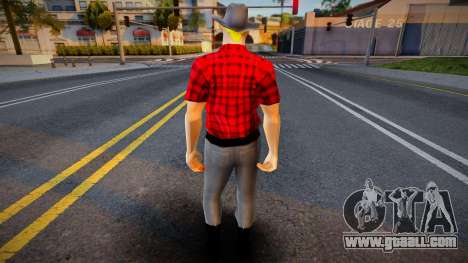 Handsome Blonde Cowboy for GTA San Andreas