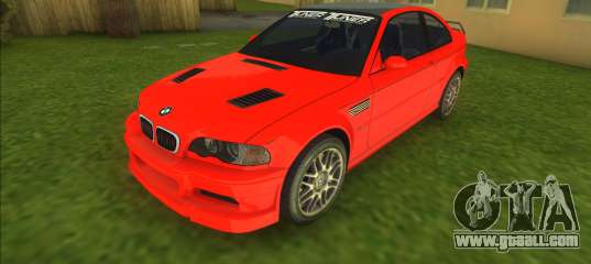 NFSMW BMW M3 GTR Street for GTA Vice City