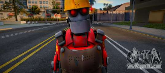 RED Robot Engineer from Team Fortress 2