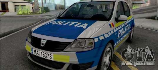 Dacia Logan Politia Romana