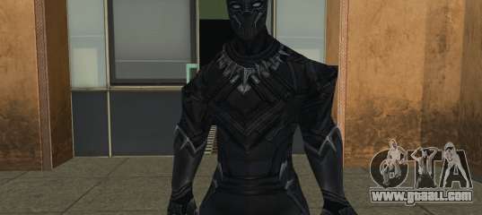 Black Panther Skin for GTA Vice City