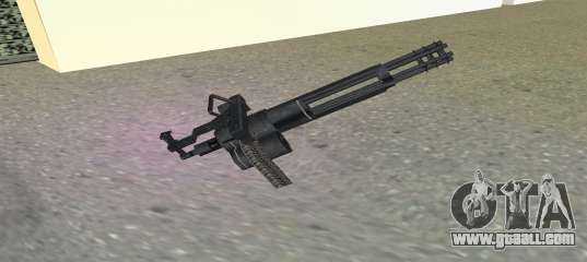 Minigun - Proper Weapon for GTA Vice City