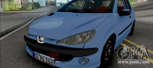 Peugeot 206 GTI [ADB IVF VehFuncs]
