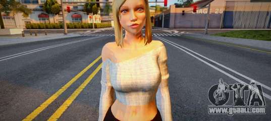 Parasit3 City Blonde Girl Skin