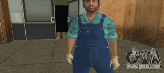 HD Tommy Vercetti (Player3) for GTA Vice City