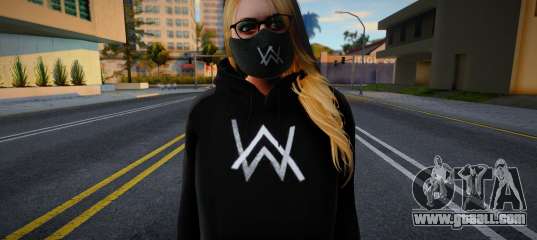 GTA Online Female Outher Style Alan Walker 2